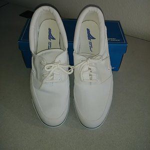 Vintage Sperry TopSider Men's Super Deckmate, 9M, White, NEVER WORN!